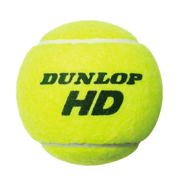ダンロップテニスボール  ダンロップHD（4ケ入り）DHD4DOZ