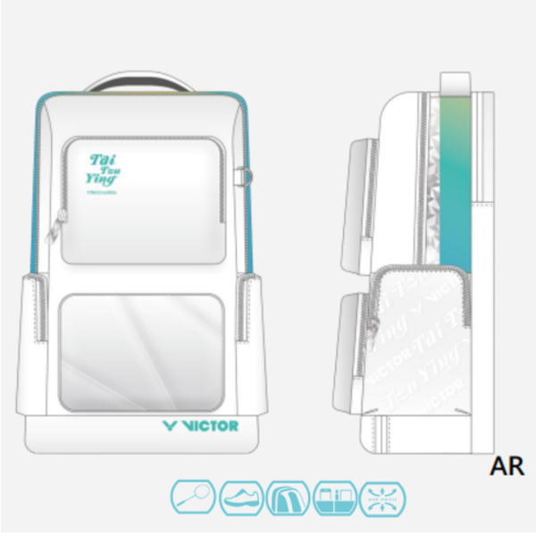 ビクター バドミントン バックパック(BR5033TTY)2412