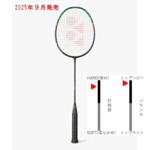 ヨネックス バドミントンラケット アストロクス99プロ(3AX99-P)ブラック/グリーン2509