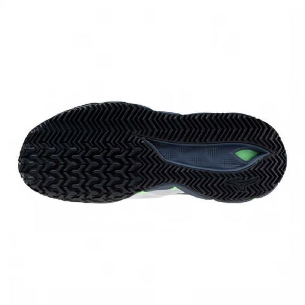 ミズノテニスシューズ ウエーブエンフォース ツアー2 OC(61GB250237)ホワイト×ミント×ブルー2509