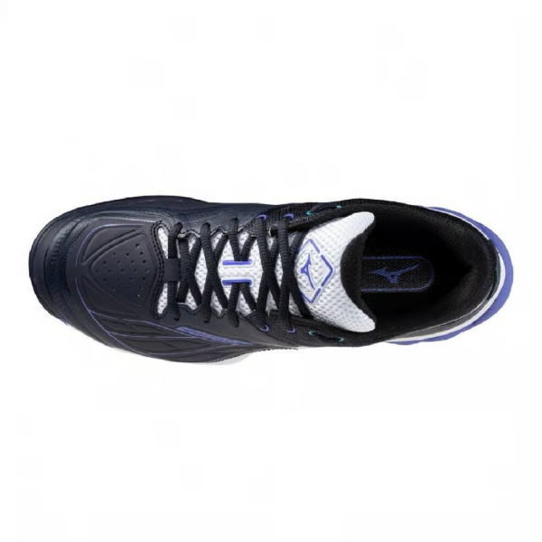 ミズノ バドミントンシューズ ウエーブファング 2 (71GA231346)ネイビー×ホワイト2509