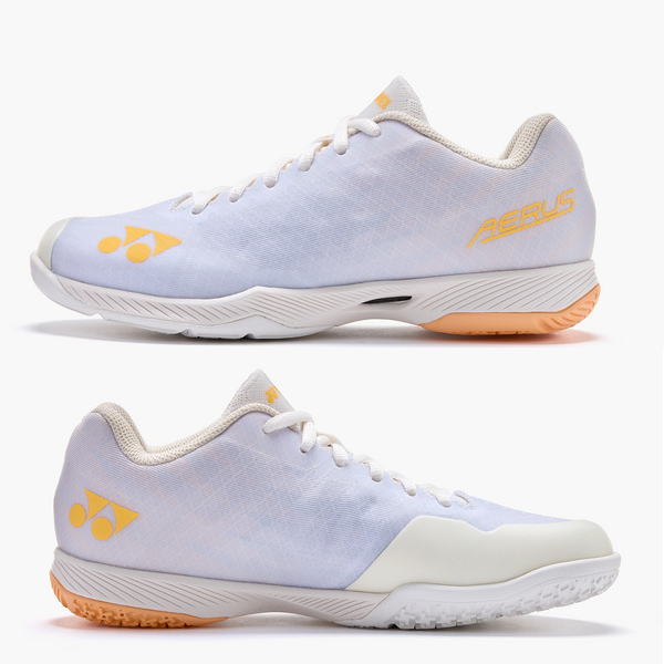 ヨネックス バドミントンシューズ パワークッション エアラスZウィメン(SHBAZ2L)ホワイト/オレンジ2512