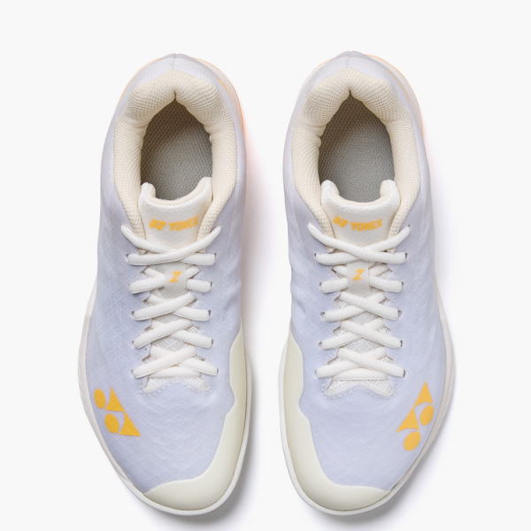 ヨネックス バドミントンシューズ パワークッション エアラスZウィメン(SHBAZ2L)ホワイト/オレンジ2512