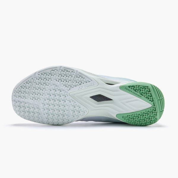 ヨネックス バドミントンシューズ パワークッション エアラスZワイド(SHBAZ2W)ホワイト/グリーン2512