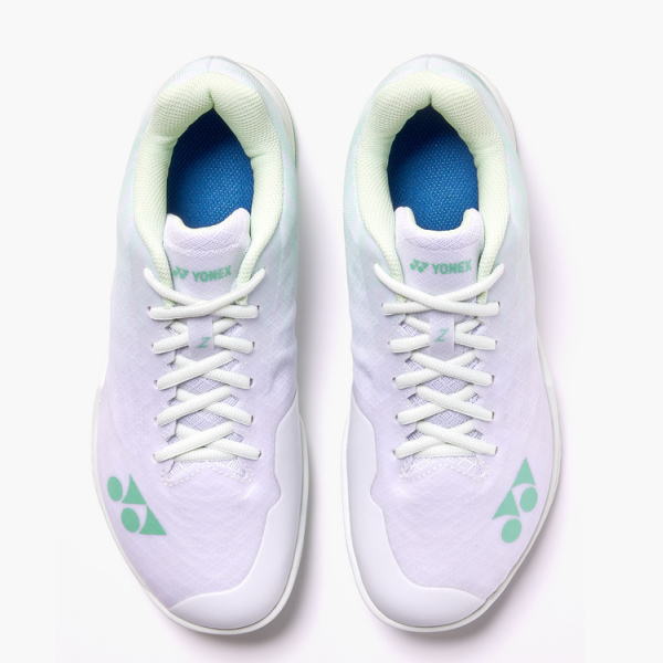ヨネックス バドミントンシューズ パワークッション エアラスZワイド(SHBAZ2W)ホワイト/グリーン2512