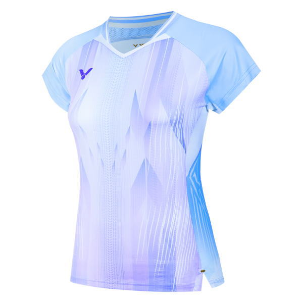 ビクター レディースバドミントンゲームシャツ(T-61002)2603