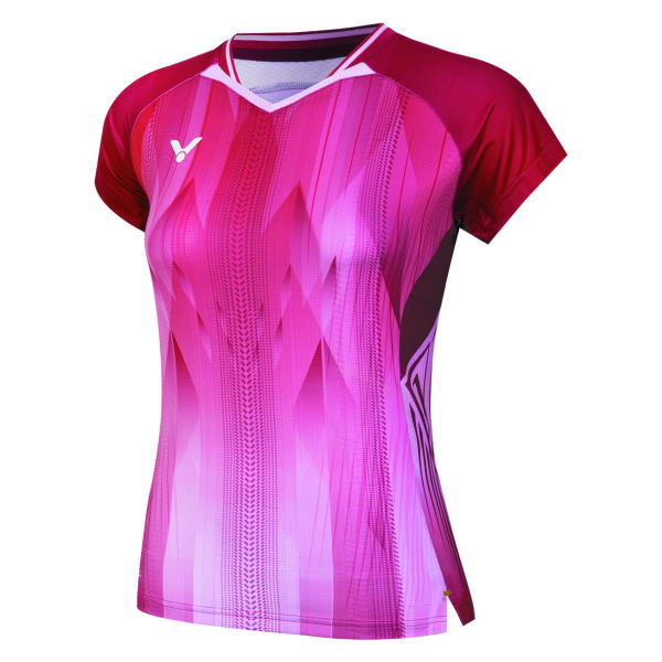 ビクター レディースバドミントンゲームシャツ(T-61002)2603