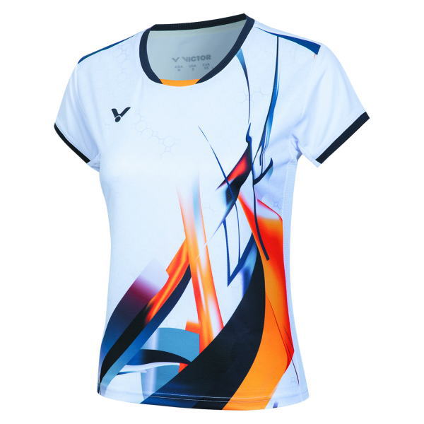 ビクター レディースバドミントンゲームシャツ(T-61012)2603