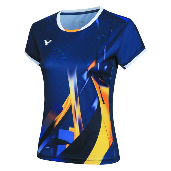 ビクター レディースバドミントンゲームシャツ(T-61012)2603