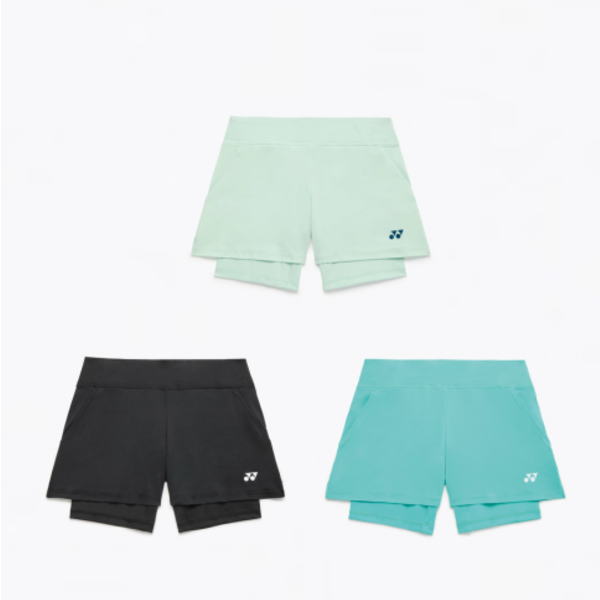 ヨネックス レディースショートパンツ(25120)インナースパッツ付2601