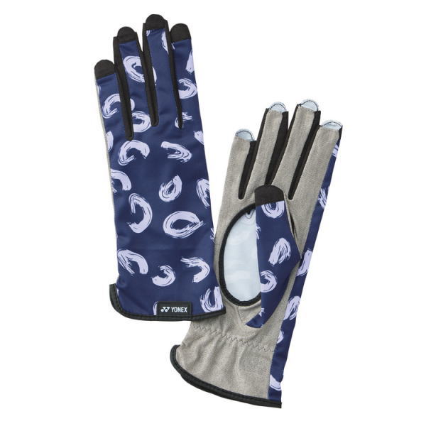 ヨネックス テニスグローブ(AC271H)左右両手用、ネイルスルー、手の平穴有り