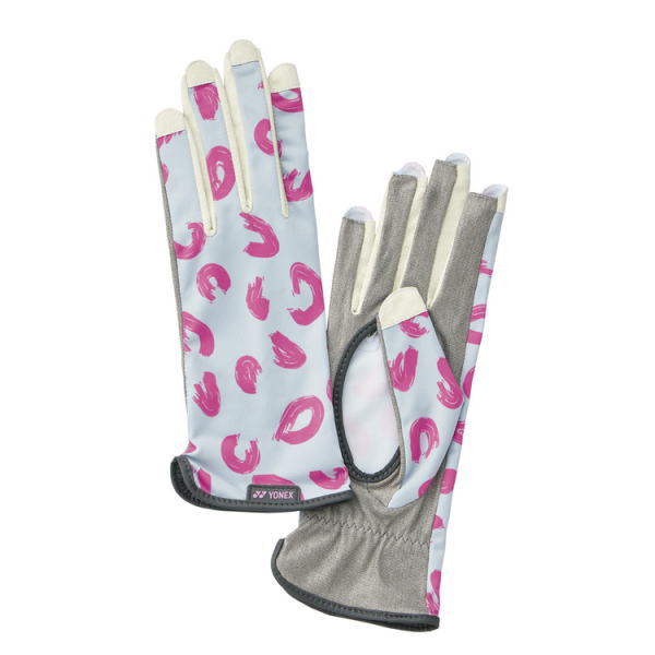 ヨネックス テニスグローブ(AC271H)左右両手用、ネイルスルー、手の平穴有り