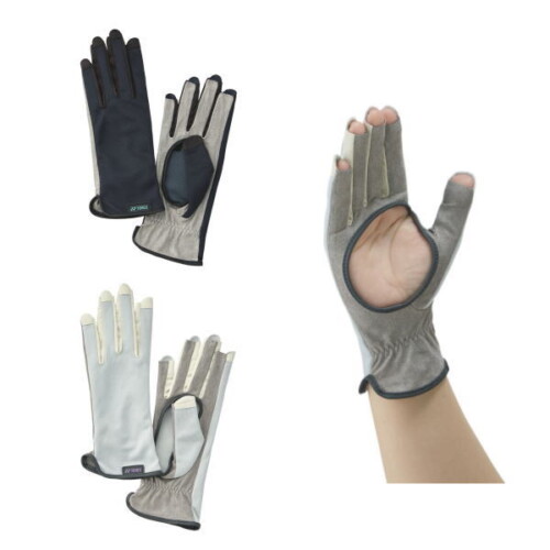 ヨネックス テニスグローブ(AC272H)左右両手用、ネイルスルー、手の平穴有り