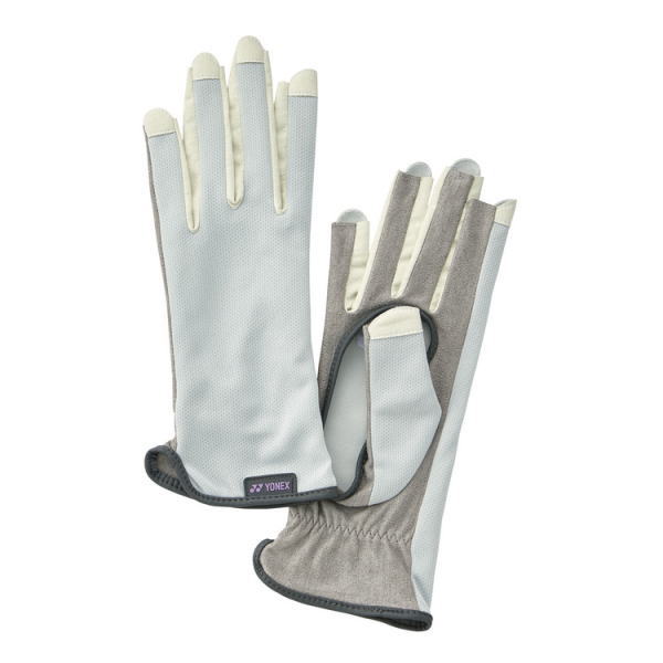 ヨネックス テニスグローブ(AC272H)左右両手用、ネイルスルー、手の平穴有り