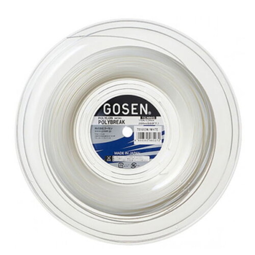 ゴーセン テニスロールガット ポリブレイク17ロール200m(TS1612)激安お買い得価格｜GOSEN｜スペック表と在庫状況