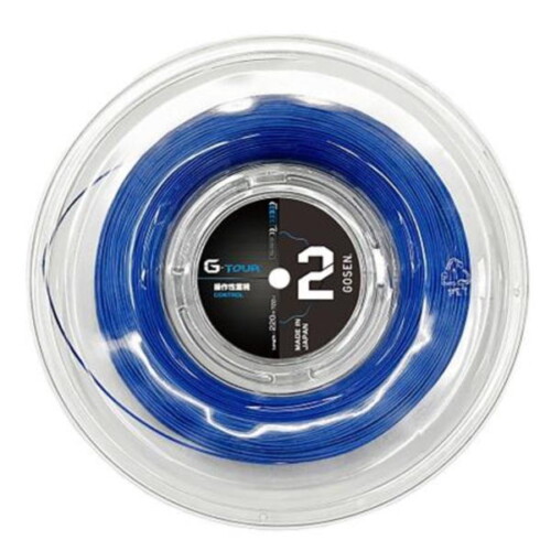 ゴーセン テニスロールガット ジー・ツアー２ 16Lロール220m(TSGT212)激安お買い得価格｜GOSEN｜スペック表と在庫状況