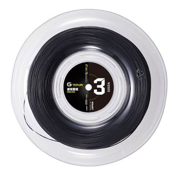 ゴーセン テニスロールガット ジー・スピン３ 16Lロール220m(TSGS302)送料無料｜激安お買い得価格｜GOSEN｜スペック表と在庫状況