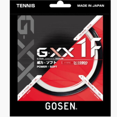ゴーセンテニスガット ジー・ダブルエックス1エフ (TSGX11F)★35%OFF（同一メーカー３張り以上）2026年8月上旬発売