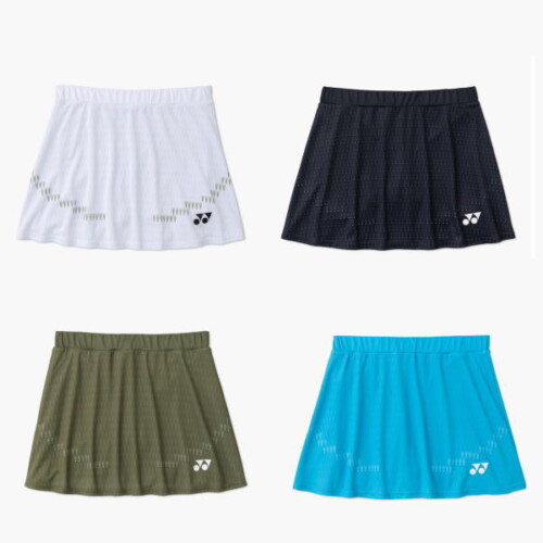 ヨネックス スカート(26189)在庫状況とスペック表|激安お買い得価格で販売「2026年8月下旬発売」