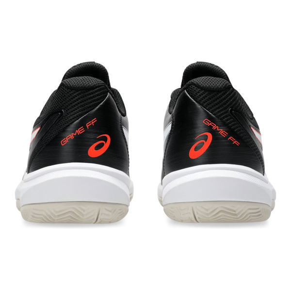 アシックステニスシューズ GAME FF CLAY/OC(1041A490)BLACK/CHERRY TOMATO｜2026年8月発売
