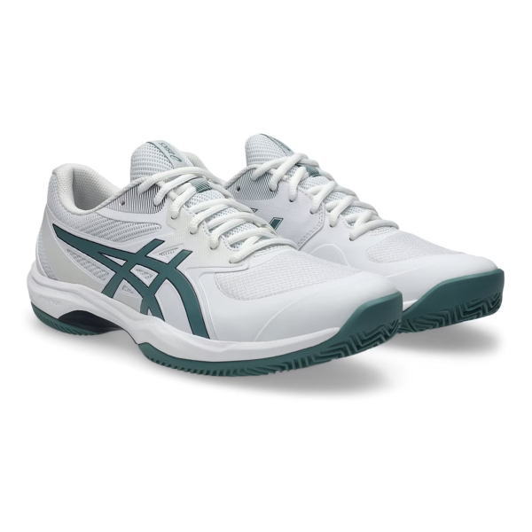 アシックステニスシューズ GAME FF CLAY/OC(1041A490)WHITE/FOGGY TEAL|激安お買い得価格|2026年8月発売|ASICS|スペック表と機能性|オムニクレー用