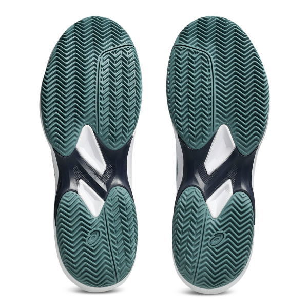 アシックステニスシューズ GAME FF CLAY/OC(1041A490)WHITE/FOGGY TEAL|2026年8月発売