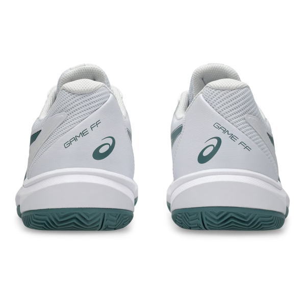 アシックステニスシューズ GAME FF CLAY/OC(1041A490)WHITE/FOGGY TEAL|2026年8月発売