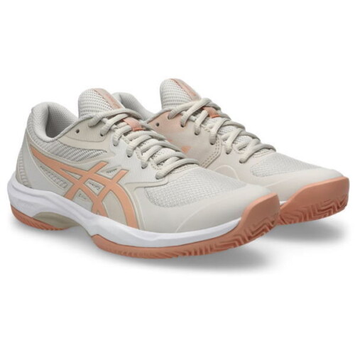 アシックス レディーステニスシューズ GAME FF CLAY/OC(1042A282)SOFT OAT/CANTALOUPE｜激安お買い得価格｜2026年7月発売｜ASICS｜スペック表と機能性｜オムニクレー用