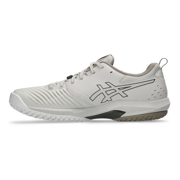 アシックス テニスシューズ PRESTIGE NEO OC(1043A027)SOFT OAT/PURE SILVER｜2026年7月発売