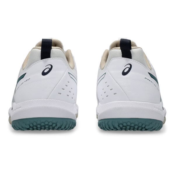 アシックス テニスシューズ PRESTIGE NEO OC(1043A027)WHITE/FOGGY TEAL|2026年7月発売