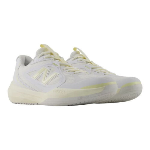 ニューバランス レディーステニスシューズ FuelCell 796 V5 H(W7966VU)WHITE/YELLOW｜激安お買い得価格｜2026年7月発売｜スペック表と機能性｜オールコート用